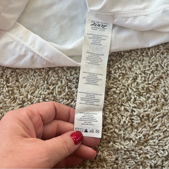 Zoot 78 Ironman Running Shirt Women's Size XL Dry Fit Hot Pink White Des… - Picture 4 of 7